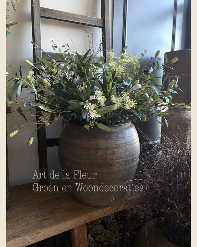 Kunst boeket XL excl pot, Art de la Fleur, bij Mahieu&Merckx
