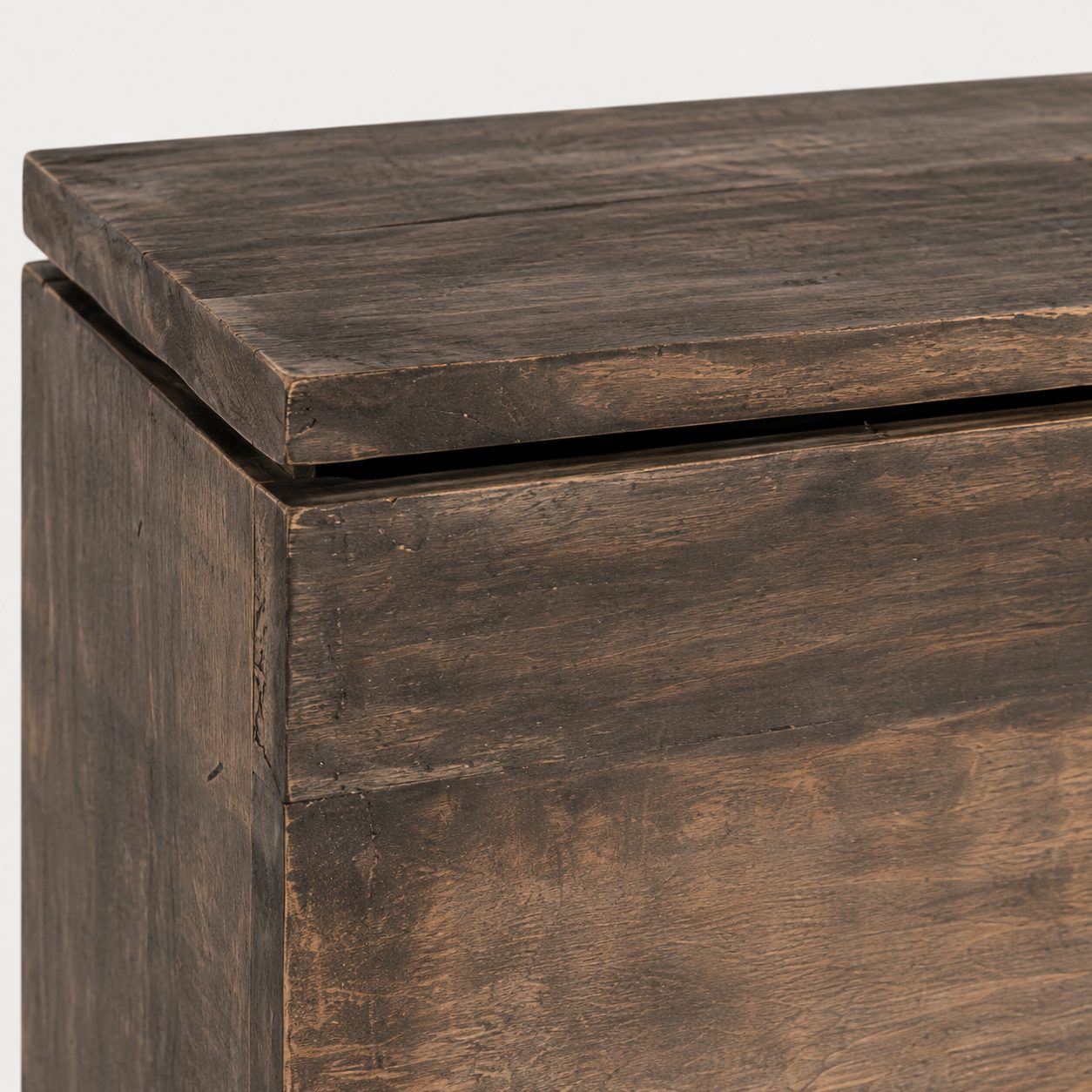 Klaptafel, oud hout, detail 2