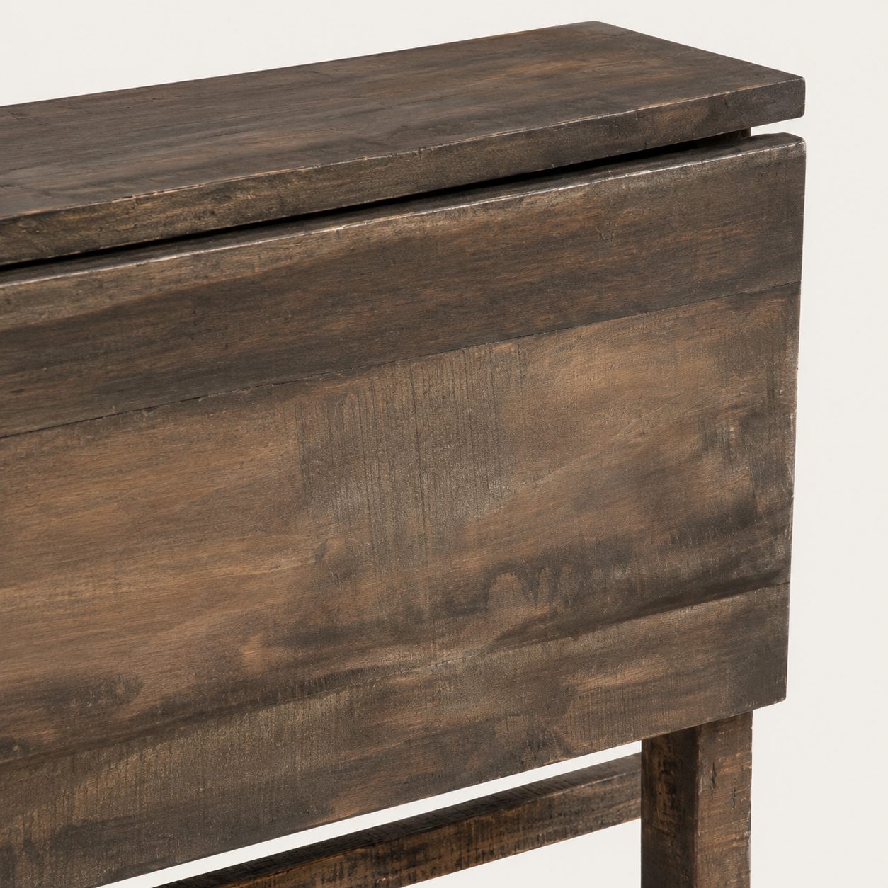 Klaptafel, oud hout, detail 4