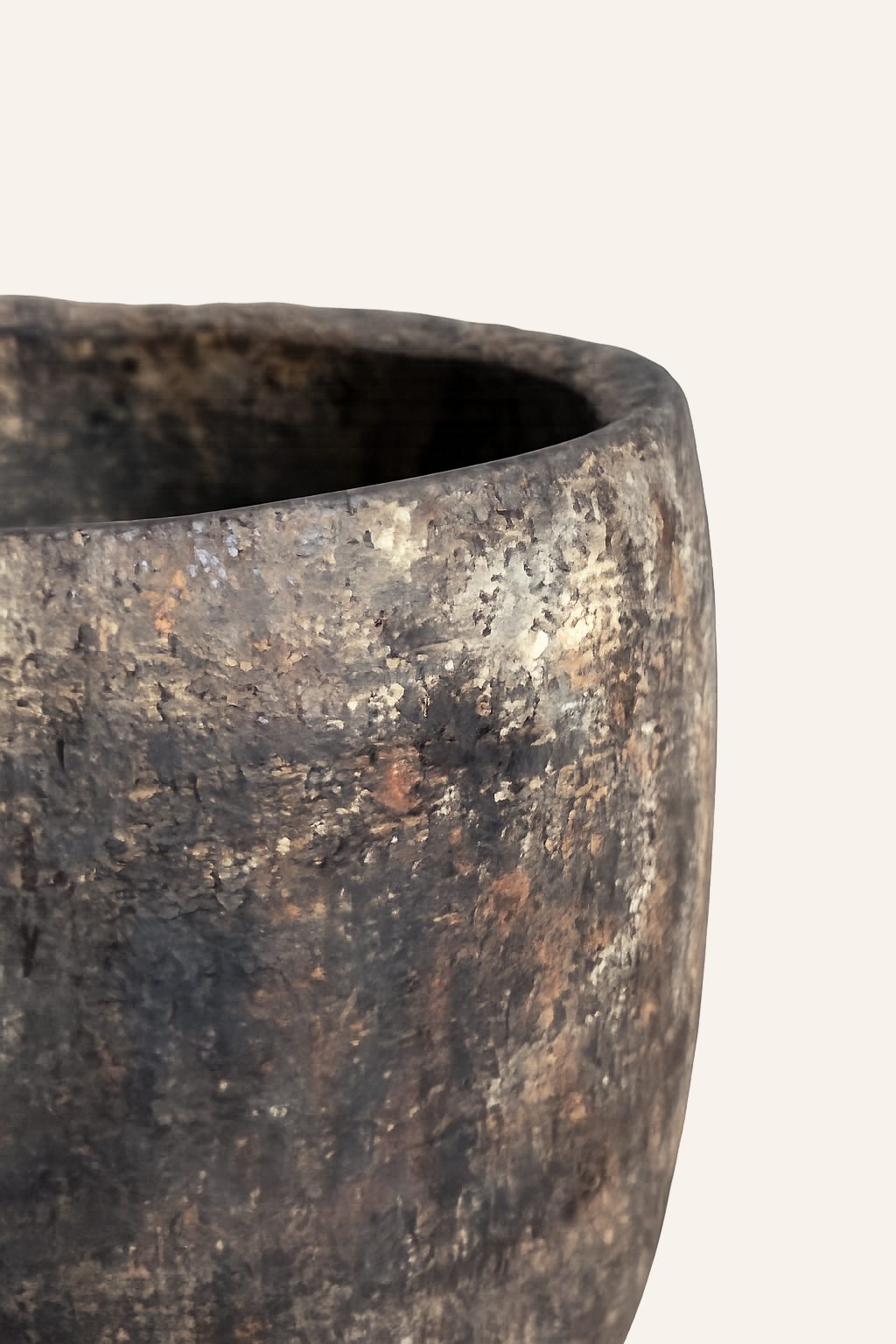 Authentieke oude pot, detail 3