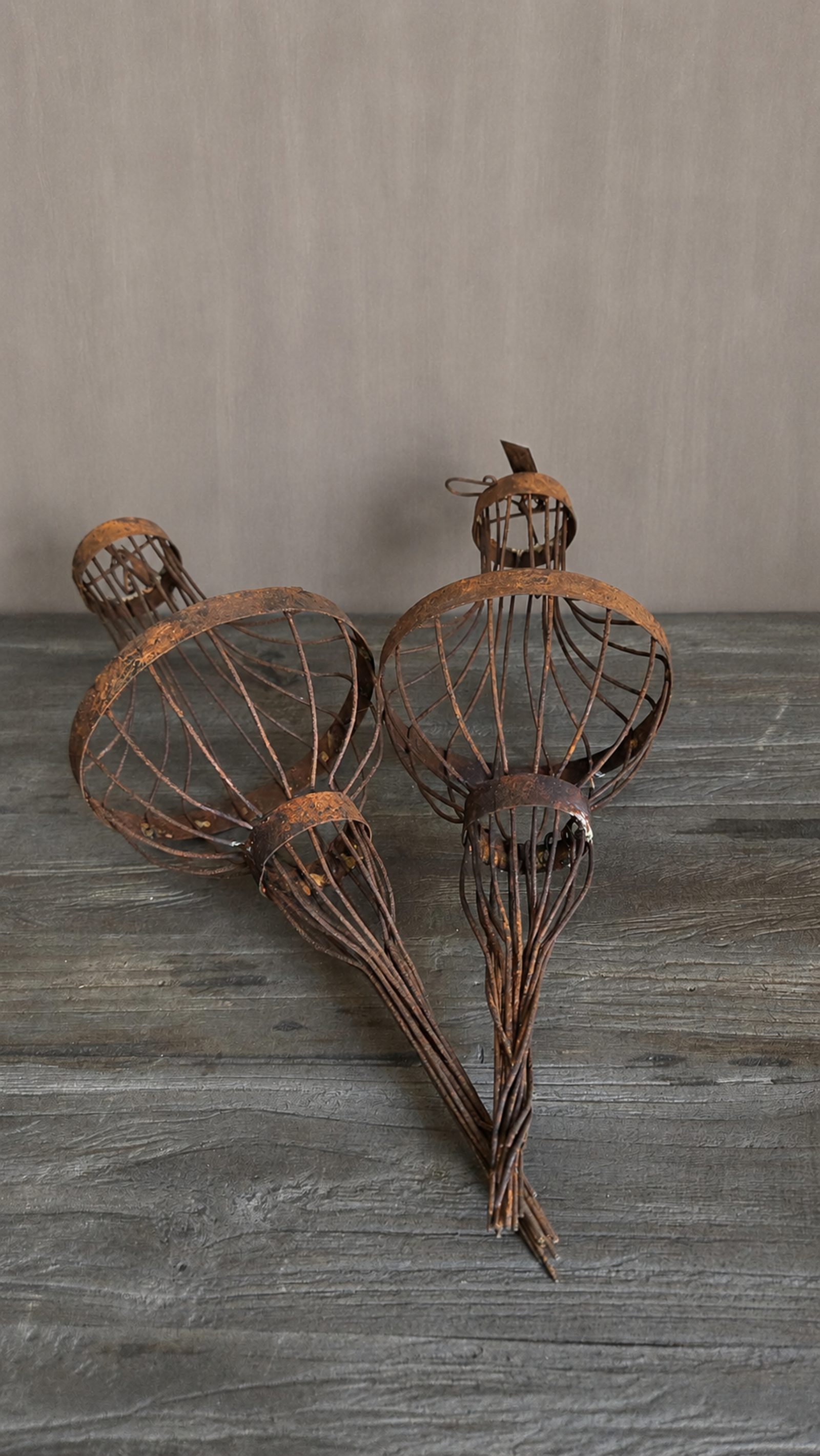 Metalen hangornament Kroonluchter, detail 3