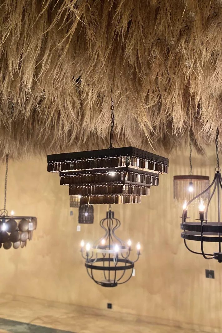 Hanglamp Gudha vierkant, detail 3