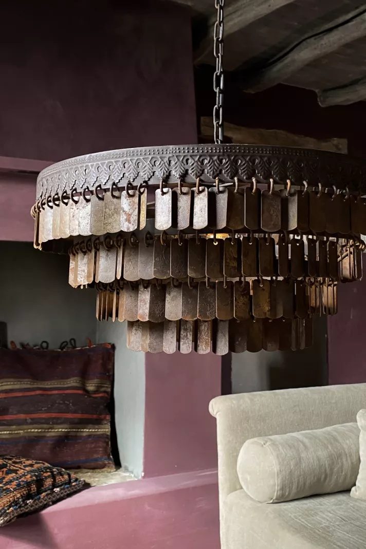 Hanglamp Gudha rond, detail 3