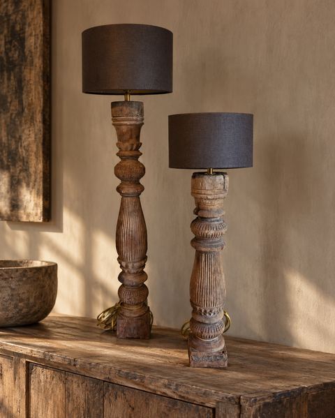 Oude balusterlamp, detail 4