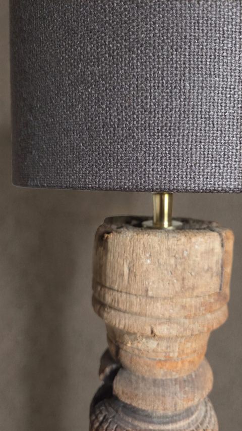 Oude balusterlamp, detail 2
