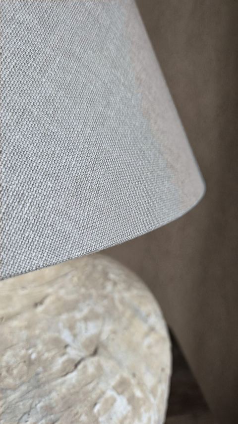 Authentieke kruiklamp M incl kap, detail 2