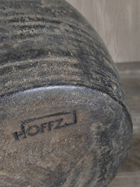 Rustieke houten kom, detail 3