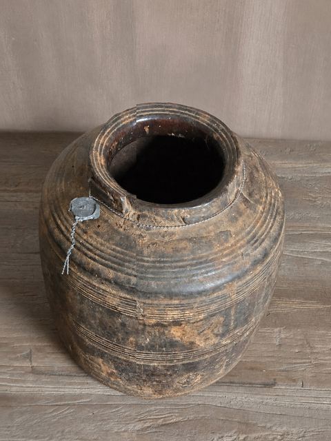 Authentieke oude pot, detail 2