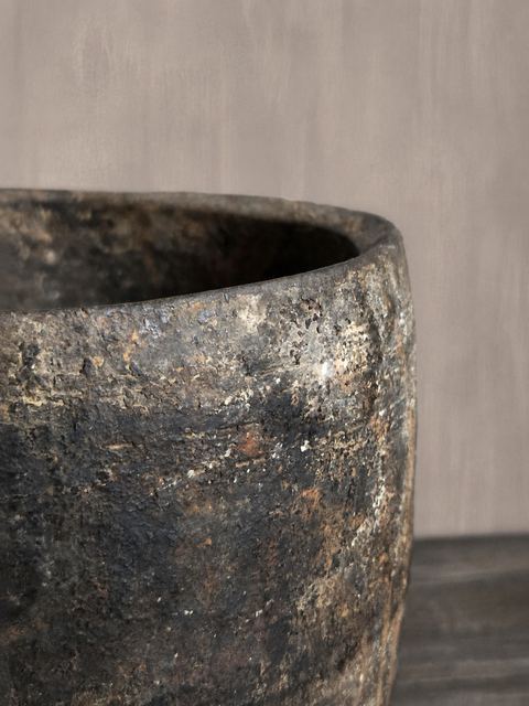 Authentieke oude pot, detail 3