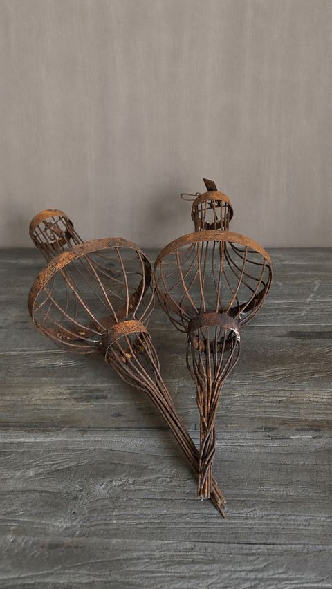 Metalen hangornament Kroonluchter, detail 3