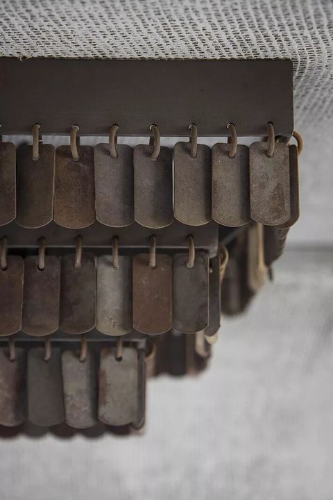 Plafonnière Gudha vierkant, detail 2