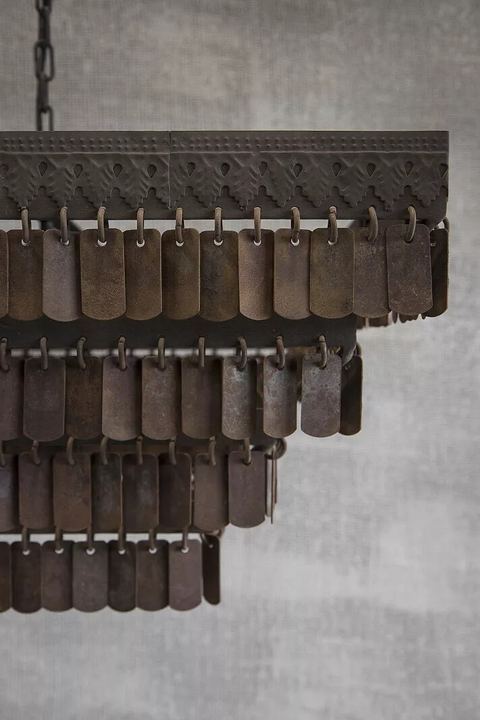 Hanglamp Gudha vierkant, detail 2
