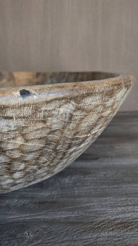Royale houten schaal, detail 3