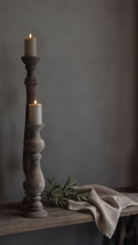 Kandelaar Fadhlan Low, detail 2