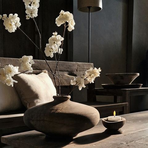Vaas anton antique grey, detail 2