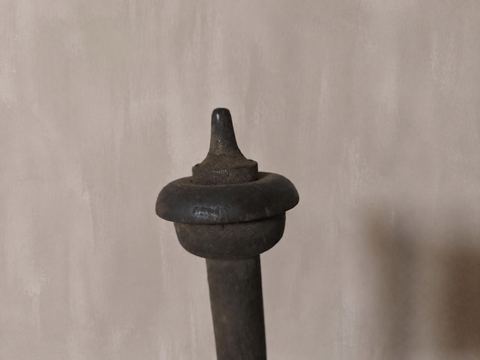 Antieke houten spindel (per stuk), detail 3