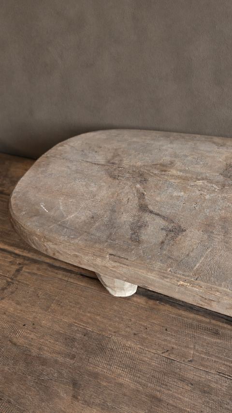 Oude houten bajot XXL, detail 3