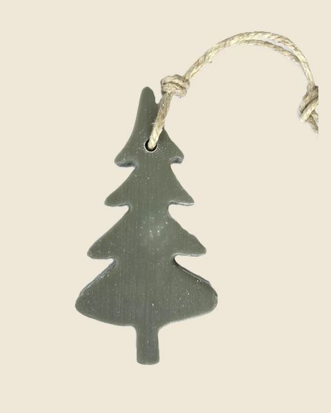 Zeephanger kerstboom XL groen, olijf, Atelierselectie, bij Mahieu&Merckx