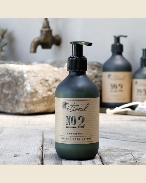 Éternel bodylotion No.2 Lemongrass, 250 ml, Atelierselectie, bij Mahieu&Merckx