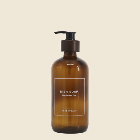 Navulbare pompfles Dish Soap, 500 ml, moka, detail 2