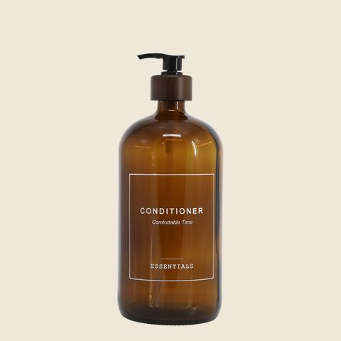 Navulbare pompfles Conditioner, 1 l, moka, detail 2