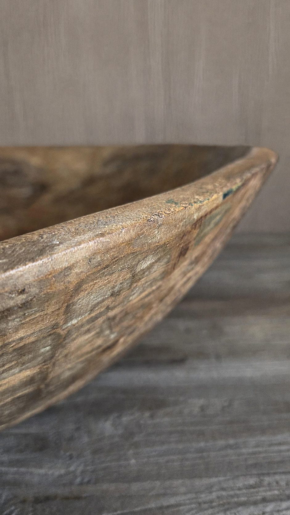Royale houten schaal, detail 3