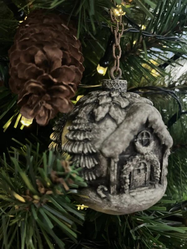 Hangornament Kerstbal, detail 2