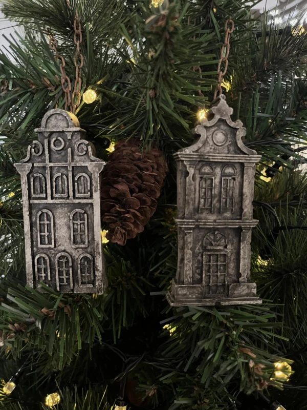 Hangornament Huisje #1, detail 2