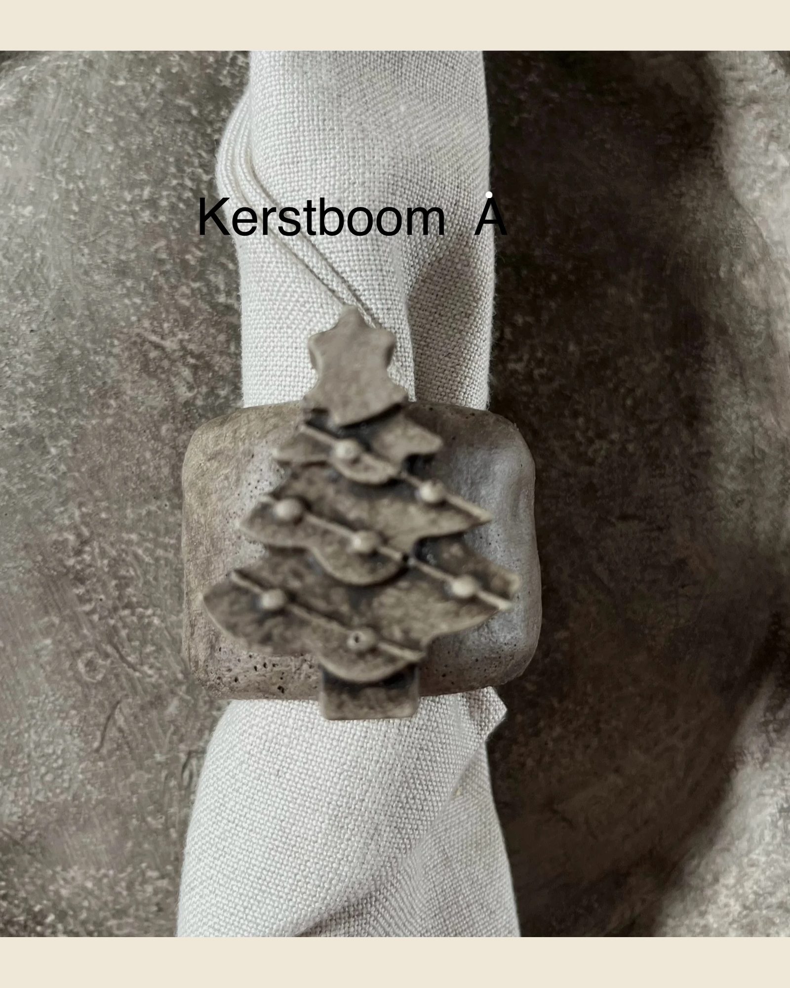 Jewel van beton kerst - Kerstboom A, PMR, bij Mahieu&Merckx