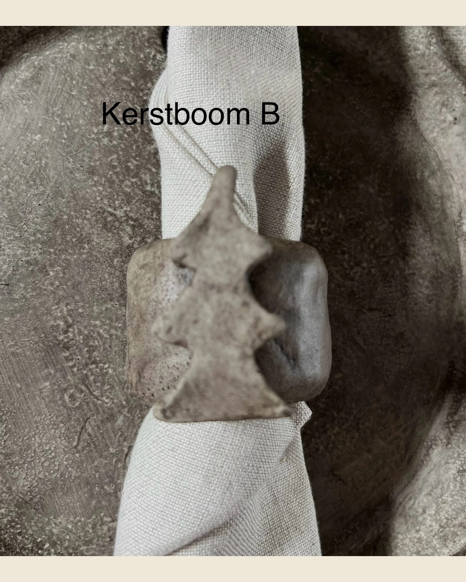 Jewel van beton kerst - Kerstboom B, PMR, bij Mahieu&Merckx