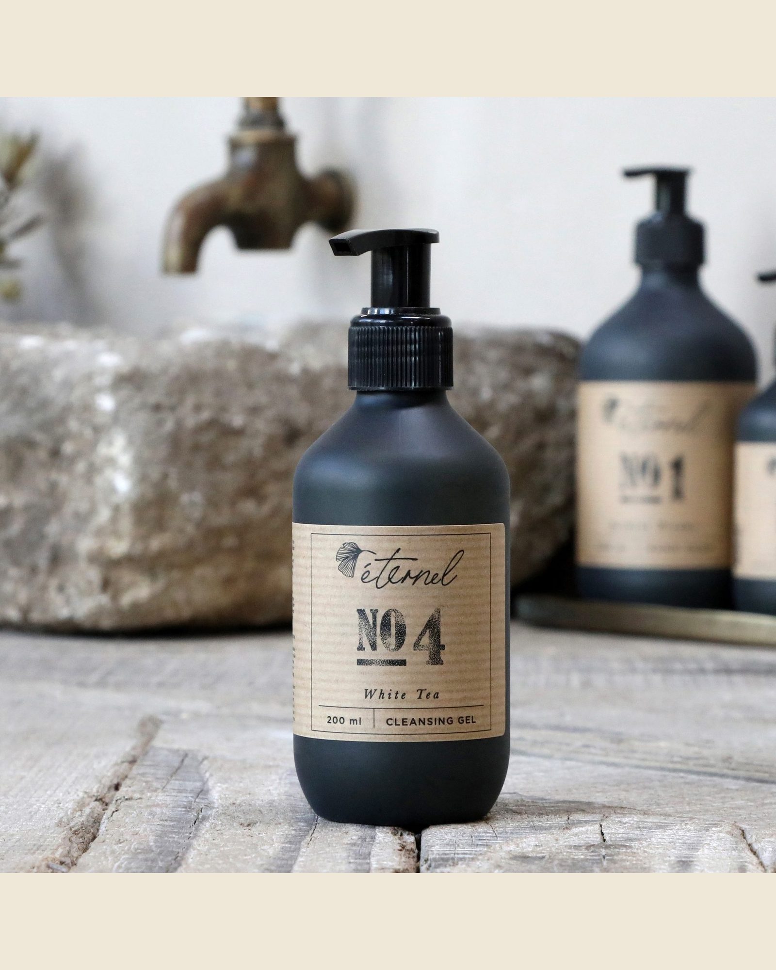 Éternel reinigingsgel No.4 White Tea, 200 ml, Atelierselectie, bij Mahieu&Merckx