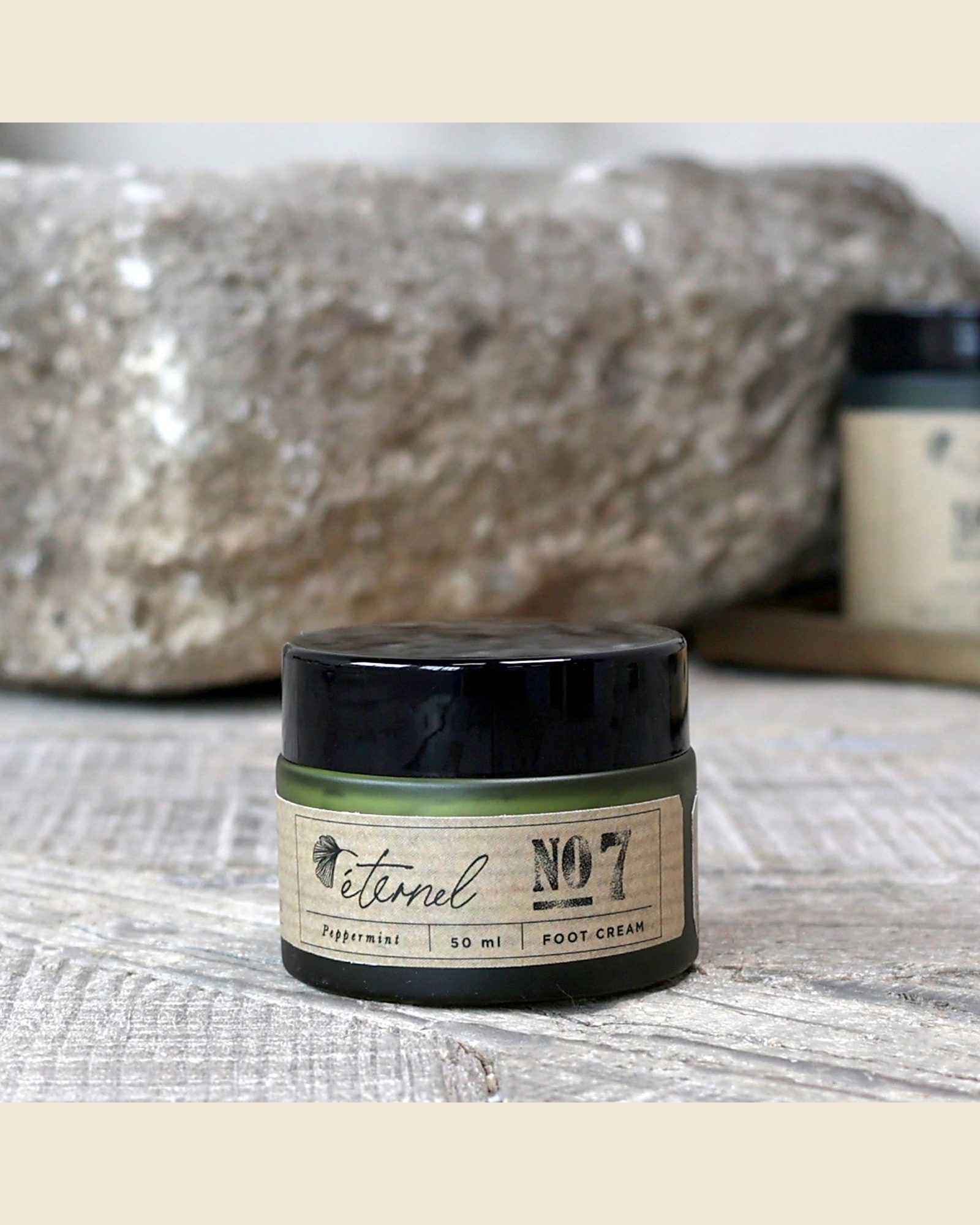 Éternel voetcrème No.7 Peppermint, 50 ml, Atelierselectie, bij Mahieu&Merckx